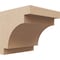 Ekena Millwork 6"W x 6"D x 6"H Wide Mediterranean Rough Cedar Woodgrain TimberThane Corbel, Primed Tan CORUR06X06X06MEDRCPR - alternate 1